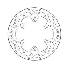 Moto-Master Halo series brake rotor