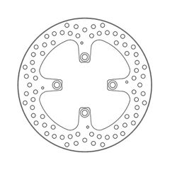 Moto-Master Halo series brake rotor