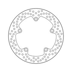 Moto-Master Halo series brake rotor
