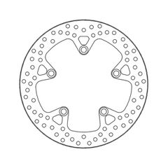 Moto-Master Halo series brake rotor