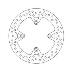 Moto-Master Halo series brake rotor