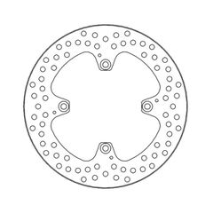 Moto-Master Halo series brake rotor
