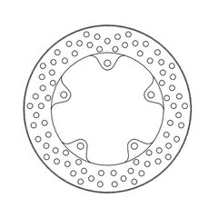 Moto-Master Halo series brake rotor