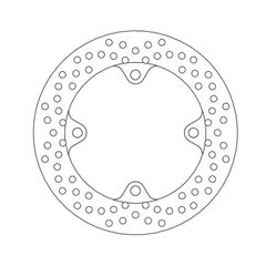 Moto-Master Halo series brake rotor