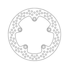 Moto-Master Halo series brake rotor
