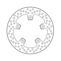 Moto-Master Halo series brake rotor