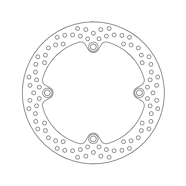 Moto-Master Halo series brake rotor