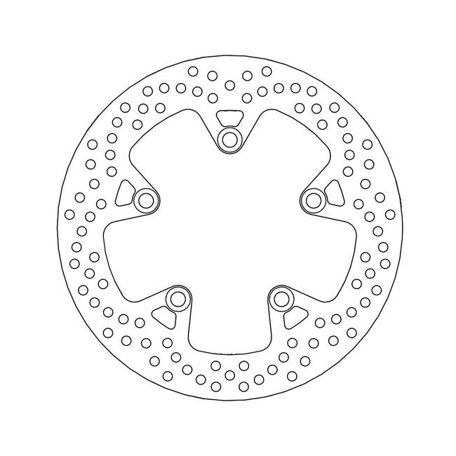 Moto-Master Halo series brake rotor