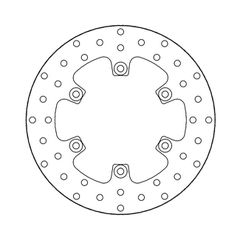 Moto-Master Halo series brake rotor