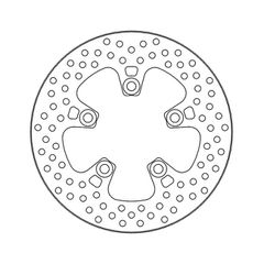 Moto-Master Halo series brake rotor
