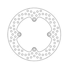 Moto-Master Halo series brake rotor
