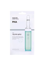 MISSHA Mascure Peeling PHA Sheet Mask - Μάσκα Ήπιας Απολέπισης & Λείανσης με PHA για Λαμπερή Επιδερμίδα 28ml