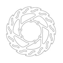 Moto-Master Flame series fixed brake rotor