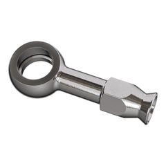 Goodridge, banjo 3/8"/M10. Straight. Stainless Steel