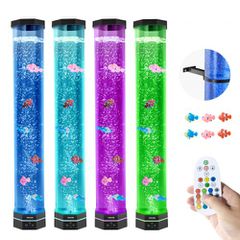 Λάμπα VEVOR Bubble Tube 16 Έγχρωμη 80 cm Αισθητήρια Λάμπα Ενυδρείου για Ανακούφιση Ηρεμώντας