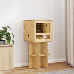 vidaXL Terrarium Καφέ 40 x 40 x 90 cm OSB