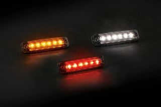 Φανάρι Όγκου LED Fristom FT-079 Z Dark Φιμέ 12-36V Πορτοκαλί-thumb-1