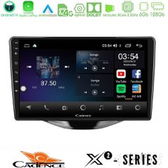 Cadence X2 Series 8Core Android14 6+128GB Toyota Aygo | Citroen C1 | Peugeot 108 Navigation Multimedia Tablet 9 | Pancarshop