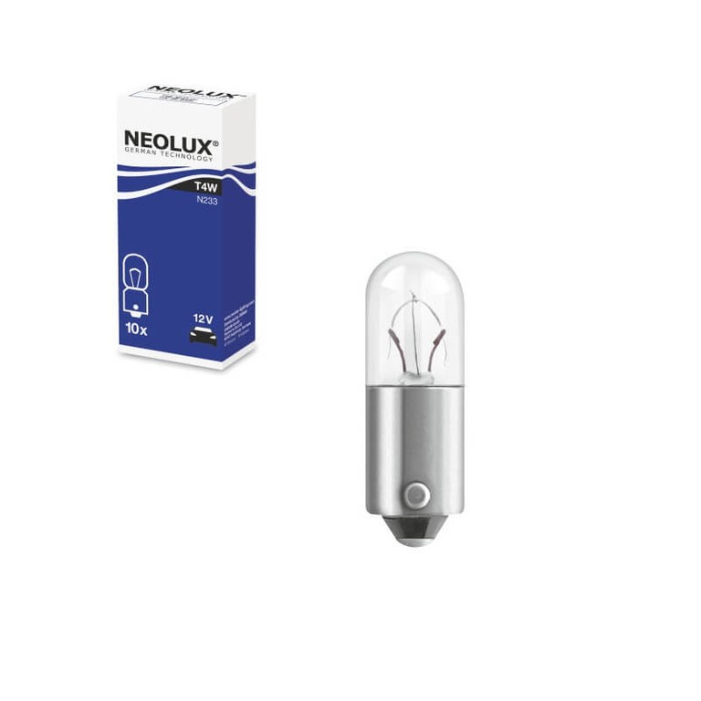 Λάμπα Αλογόνου BA9S T4W 12volt 4w Neolux By Osram N233 1 Τεμάχιο (CAR0022498)