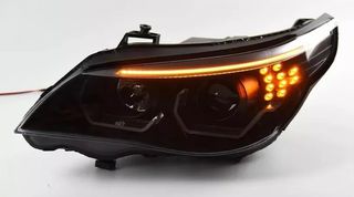 ΦΑΝΑΡΙΑ ΕΜΠΡΟΣ LED Headlight BMW E60 Styling Dynamic Turn Signal 2003-2010-thumb-4
