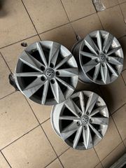 ΖΑΝΤΕΣ ΑΛΟΥΜΙΝΙΟΥ V W GOLF 6X15 5X112 ET43 ΜΕΤΑΧΕΙΡΙΣΜΕΝΕΣ 3ΤΕΜ