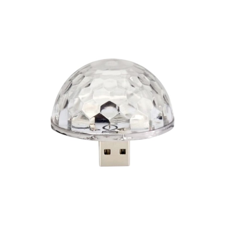 Φωτάκι φωτορυθμικό USB LED πολύχρωμο - Y-80 - 759611