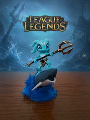 League of Legends Fizz – 3D Printed Συλλεκτική Φιγούρα
