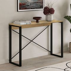 Κονσόλα Archie χρώμα sapphire oak 110x35x75εκ.