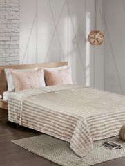 Κουβέρτα Fleece PUFFELLA BROWN Καφέ Κουβέρτα μονή: 160 x 220 εκ. MADI