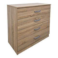Συρταριέρα Athos σε sonoma απόχρωση 80x40x79εκ