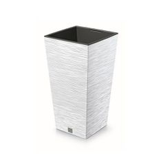 Γλάστρα - κασπώ FURU λευκό Y55x29,5x29,5εκ