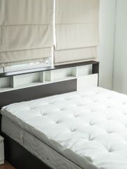 Ανώστρωμα Memory Foam αντιολισθητικό και με λάστιχα SLEEPWAVE Λευκό Ανώστρωμα Memory Foam αντιολισθητικό και με λάστιχα: 100 x 200+6 εκ. MADI