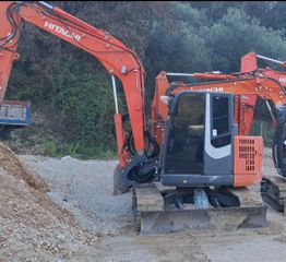 Εκσκαφέας Με Ερπύστριες Hitachi 2010 Zx85 -3-thumb-5