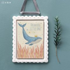 Κάδράκι δαντέλα-Dream big little one
