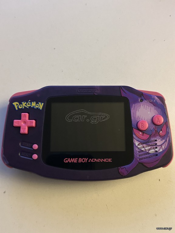 Game boy advance gengar edition με ips οθόνη