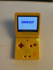 Nintendo game boy pikachu advance sp Japanese edition με ips οθόνη