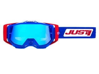 ΜΑΣΚΑ JUST1 MX IRIS 2.0 SUIT BLUE/RED/WHITE