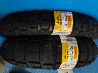 Pirelli scorpion str 150/70/18, 90/90/21-thumb-1