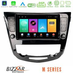 Bizzar M Series 8Core Android16 2+32GB Nissan Qashqai J11 / Nissan X-Trail Τ32 (AUTO A/C) Navigation Multimedia Tablet 9"