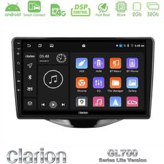 Clarion GL700 Lite Series 8Core Android ClarionOS 2+32GB Toyota Aygo | Citroen C1 | Peugeot 108 Navigation Multimedia Tablet 9"