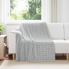 vidaXL Ριχτάρια 6 pcs Γκρι 200 x 150 cm Μαλλί