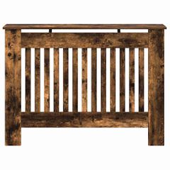 vidaXL Καπάκι Καλοριφέρ Καπνιστό Δρύς 112 x 19 x 81,5 cm-thumb-3