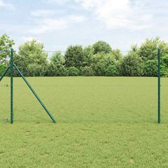 vidaXL Έξιγωνο φράχτη σταθερού εδάφους 10 x 1,2 μ Πράσινο Δίχτυ