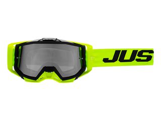 ΜΑΣΚΑ JUST1 MX IRIS 2.0 LOGO YELLOW FLUO/BLACK