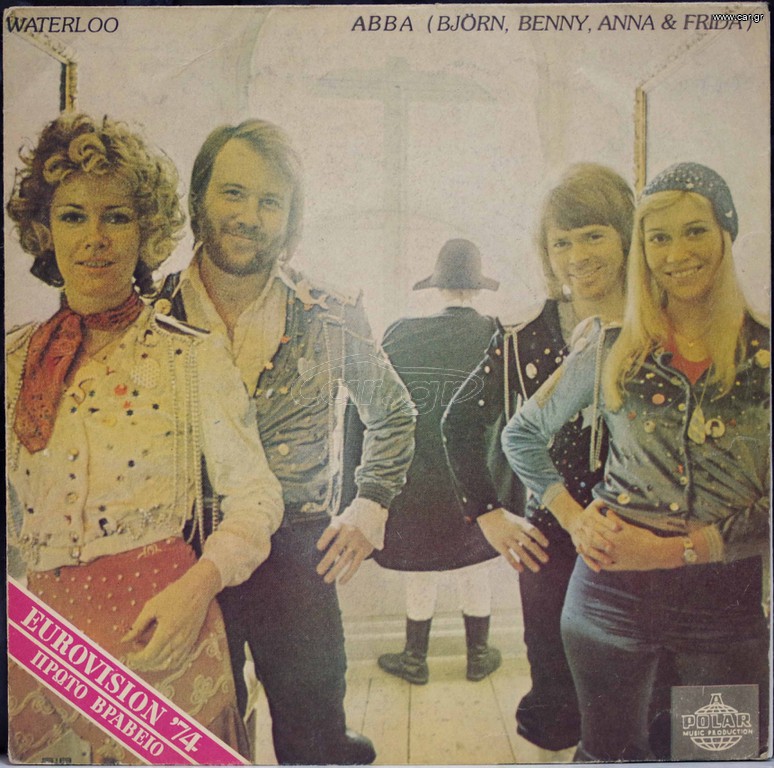 ABBA - WATERLOO & WATCH OUT(7")