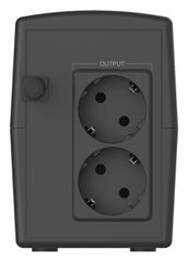 POWERTECH UPS Line Interactive PT-1295 με οθόνη, 850VA, 510W, 2x Schuko-thumb-1