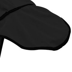 vidaXL Σαμάρι Ίππου Μαύρο 155 cm Πολυεστέρας-thumb-6