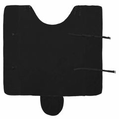 vidaXL Σαμάρι Ίππου Μαύρο 155 cm Πολυεστέρας-thumb-4