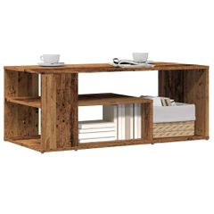 vidaXL Τραπεζάκι σαλονιού Παλιό ξύλο 100x50x40 cm Κατασκευασμένο ξύλο