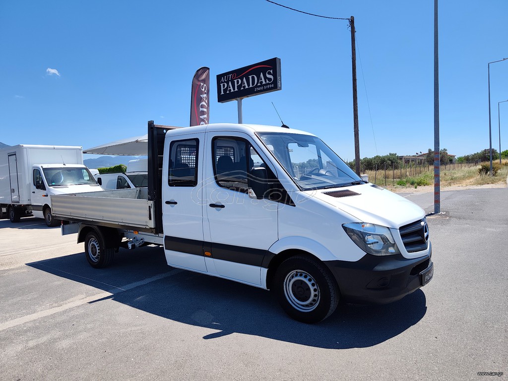 Διπλοκάμπινο Mercedes-Benz 2017 sprinter 316.//     3.40m ΚΑΡΟΤΣΑ.///////////////